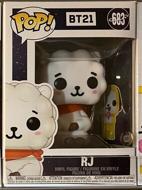 Funko BT21 BTS RJ & Shooky Vinyl Pop! Figure